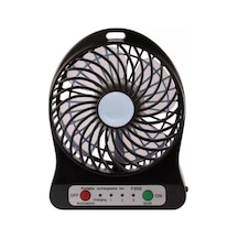 Pilli Şarjlı On/off Tuşlu Usb Vantilatör Pvc Kasa Uyumlu