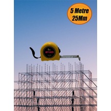 Mft Çelik Şerit Metre 5 Metre X 25 Mm . 5 M Diğer