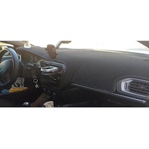 Peugeot 301 Modellerine Uygun Torpido Koruma Halısı Siyah Kenar Renk Mavi