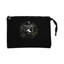 Paradise Lost Medusa Siyah Clutch Astarlı Cüzdan / El Çantası