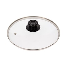 Tüm Tencere-tava Çeşitlerine Uygun, Cam Kapak, 26 Cm