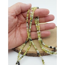 Peridot Zebercet Taşı Nane Yeşili Dizi 4-4,5mm Aralığu 62258 Çok REnkli
