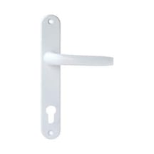 Çelik Altyapılı Beyaz Pvc Doğrama Yaylı Yale Kapı Kolu Takımı Süper Sağlam