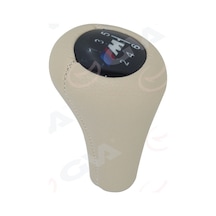 Gva 9105238 Vites Topuzu Bmw M Power 6 Vites Işıklı E30 E34 E36 E39 E46 E60 E90 E92 Bej Deri 25112282450b Diğer