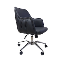 Ofis büro Koltuğu Örümcek Yıldız Ayaklı Antrasit Renk Kapitone De