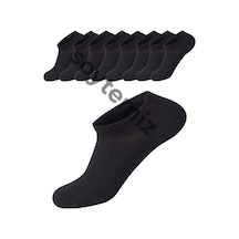 Vaccino Unisex Siyah Cotton Sneakers Spor Çorap 8 Çift Diğer