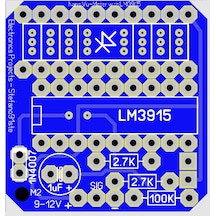 Vu Metre Devresi 10 Ledli Vu-Meter - Lm3915