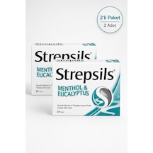 Strepsils Mentollü 24 Pastil 2 Adet