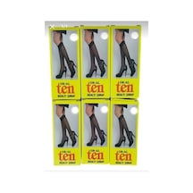Ten Çorap Kadın Dizaltı Çorap 12' Li 001