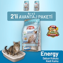Kedi Kumu Sabun Kokulu 5 Lt - 2 Adet