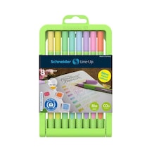 Schneider 191088 Fineliner Serisi 0,4 mm 8'li Paket Pastel Karışık Renk Set