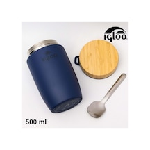 Bamboo Yemek Termosu 500 Ml Lacivert
