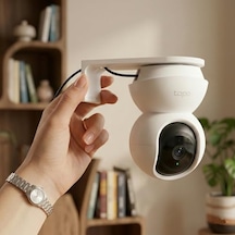 Tp-link Tapo C200 / C210 / C220 Uyumlu Kamera Duvar Ve Tavan Askı Aparatı Dikkat: C200c İle Uyumlu Değildir