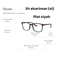 Rb7240m F602 54 Xlarge Ferrari Seri Güneş Uv420 + Mavi Işık Korumalı Gözlük Mat Siyah