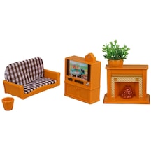 Suntek Dollhouse Oturma Odası Seti Simülasyon Dollhouse Dekor