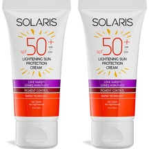 Solaris Leke Karşıtı Güneş Koruyucu Krem SPF50+ 2 x 50 ML