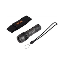 Pc-17 Cree Power Led Zoomlu El Feneri 3xaaa Pilli Metal Kasa