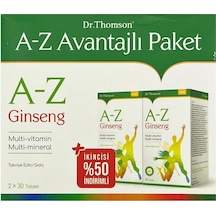 Dr.thomson A-z Ginseng 2x30 Tablet- Avantajlı Paket
