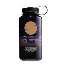 Nalgene Sustain 32 Oz Geniş Ağızlı Su Şişesi - Manzara Aybatımı Çok Renkli