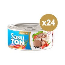 Sasu Blue Acılı Ton Balığı İri Parçalı 24 x 160 G