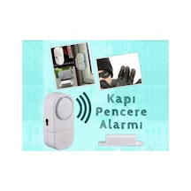 Kapı Pencere Alarmı Cam Ve Kapı İçin Güvenlik Sensörü Yangın Güvenliği Yangın Tüpü