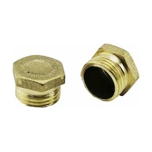 Metal Pirinç Körtıpa, 1/2 İnç, Sarı Metal