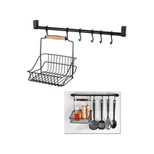 Home Ferforje Metal Retro Askılı Sepet Düzenleyici Sepet - Metal - Çok Renkli Diğer