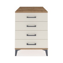 Kronos Komodin 4 Çekmeceli 60x59x80 Çam-aytaşı Atlas Çam