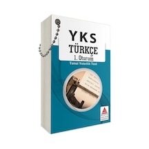 Delta Kültür Yks 1. Oturum Türkçe Kartları  Tyt