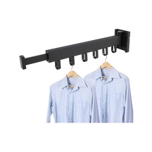 Ganzhoushop Giysi Kurutma Rafı Duvara Monte Katlanabilir Kurutma Makinesi Hattı Kurutma Askısı İç Mekan Dış Mekan Vea Çok Renkli