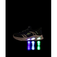 Skechers Meteor-lights Erkek Çocuk Lacivert Işıklı Spor Ayakkabı Lacivert - Siyah