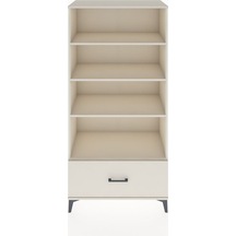 Hyperion Dolap 4 Raflı Tek Çekmeceli 88x44x182 Aytaşı-aytaşı Aytaşı