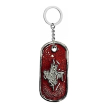 Slipknot Kırmızı Metal Anahtarlık Heavy Metal & Rock Unisex Aksesuar