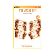 Soyulan Ayak Peeling Maskesi 6 Lı