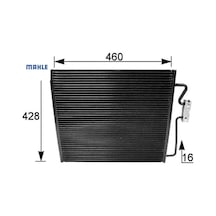 Klıma Radyatoru Bmw M51 M52 M60 M62 M73 E38 Mahle 64538373924