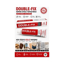 Sıvı Yapıştırıcı 90 Gr Tüp Double-fix Çok Amaçlı Kuvvetli Yapıştırıcı 1 Adet Okul Büro Yapıştırıcısı Kağıt Karton
