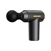 Sessiz Elektrikli Boyun Masaj Aleti, Profesyonel Fasya Tabancası Mavi - Siyah