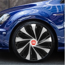 Fiat 15 Inc Jant Kapağı Renkli Kırılmaz /5810çiftfiat/