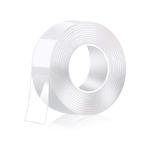Pdateknoloji 2 Metre Su Sızdırmaz Çift Taraflı Şeffaf Bant Lts-bnd06 Uzunluk 2m, Genişlik:30mm, Kalınlık:1mm E