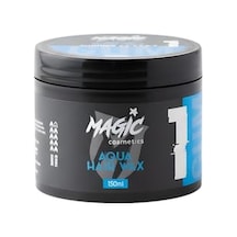 Islak Ve Parlak Görünüm Sağlayan Saç Şekillendirici Aqua Wax 150 Ml Güçlü & Kalıcı Tutuş Kadın Ve Erkek İçin Saç Şekillendirme Vaksı Sakız Aromalı Tüm Saç Tipleri
