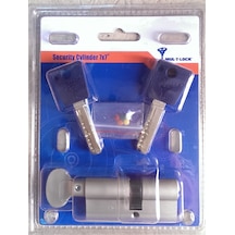 Multlock 7x7 Mandallı Tuzaklı Barel 3 Anahtarlı 69 Mm