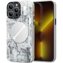 Youngkit iPhone Uyumlu 13 Pro Kılıf YoungKit Technology Serisi Kapak ZORE-267425