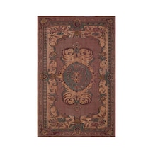 El Dokuması Vintage Yün-pamuk Naturel Halı 27404 175 X 275 Cm Çok Renkli
