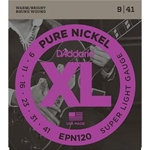 Elektro Gitar Tel Seti, Xl, Pure Nıckel, 9-41, Sup