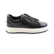 Bambi Siyah Floter Hakiki Deri Erkek Sneaker E01401120740