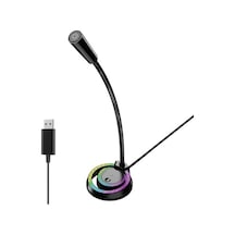 Wondernest Rgb Aydınlatma Efekti Bilgisayar Masaüstü Mikrofonu, Anında Entegrasyon