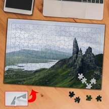 Dağlar, Göller Ve Doğa 240 Parça Puzzle Yapboz Tablo-a0137