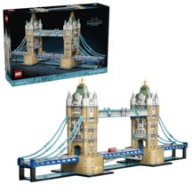 LEGO® Architecture Tower Bridge 21067 - Yetişkinler için Mikro Ölçekli Araçlar İçeren Yaratıcı Model Yapım Seti (3745 Parça)