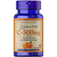 Puritan's Pride Vitamin C-500 Mg With Bioflavonoids And Rose Hips 30 Tablet
