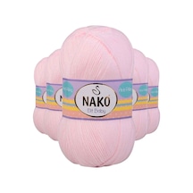 Tedar 5 Adet Elite Baby El Örgü İpi Tüylenmeyen Bebek Yünü Soft Pembe 2892 Najmaddin (No:1) 8.5Cm X 10.5 Cm